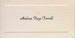 Terrell - Class Card